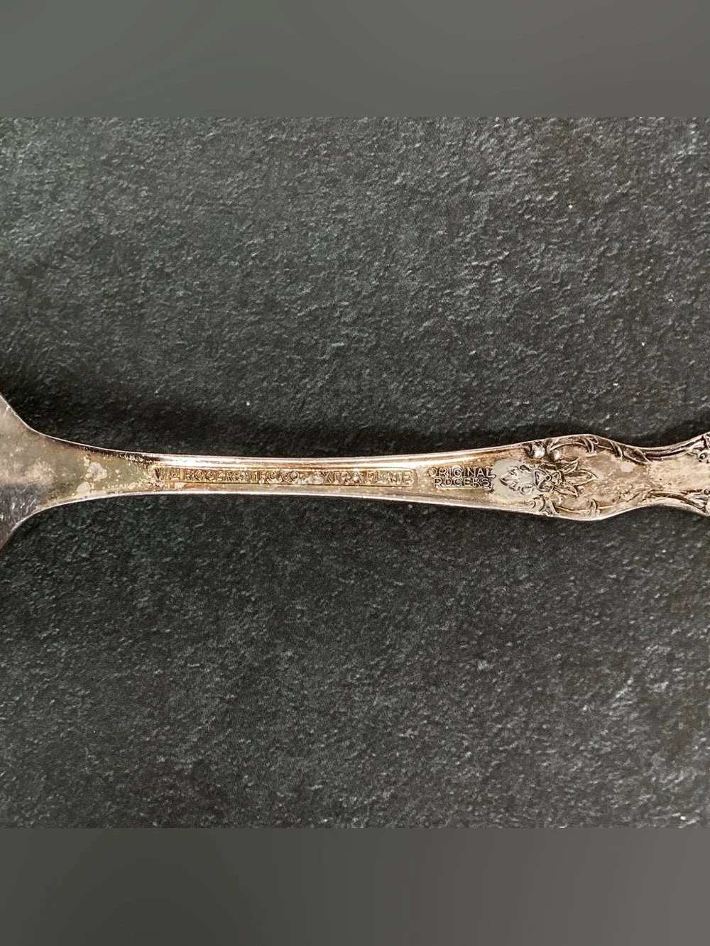 Vintage Silver Gravy Ladel, Sauce Ladle, Sugar Spoon Wm Rogers Grand Elegance